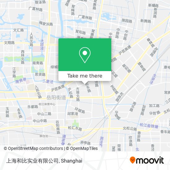 上海和比实业有限公司 map