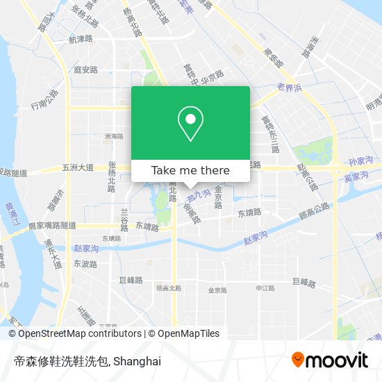帝森修鞋洗鞋洗包 map