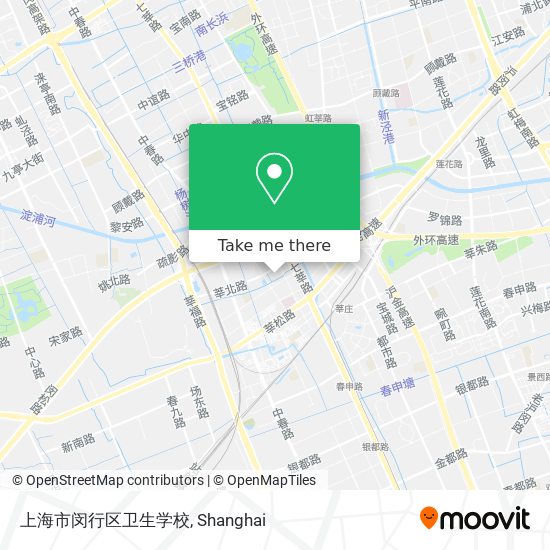 上海市闵行区卫生学校 map