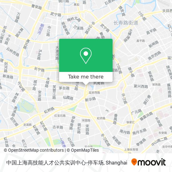 中国上海高技能人才公共实训中心-停车场 map