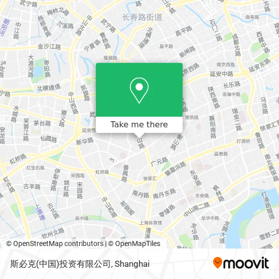斯必克(中国)投资有限公司 map