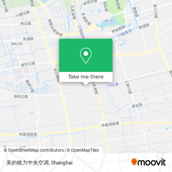 美的格力中央空调 map
