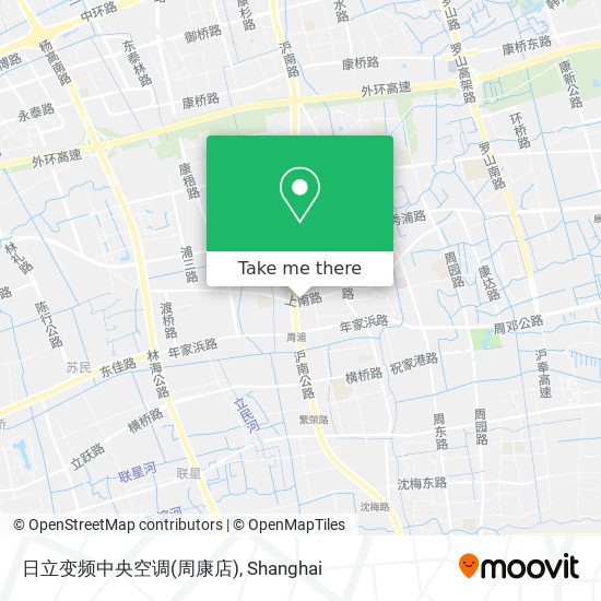 日立变频中央空调(周康店) map