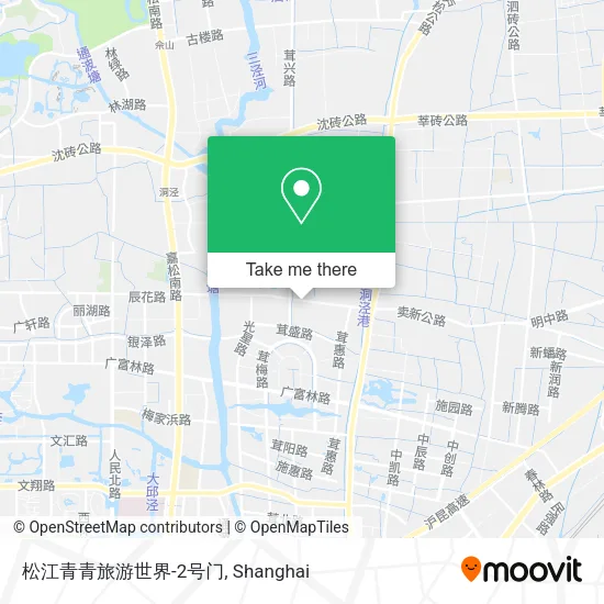 松江青青旅游世界-2号门 map