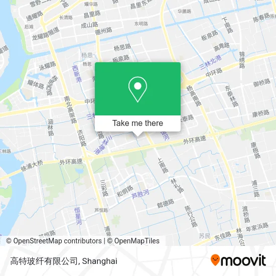 高特玻纤有限公司 map