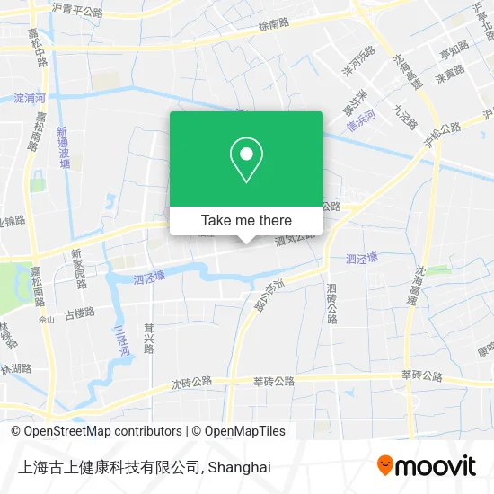 上海古上健康科技有限公司 map