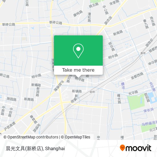 晨光文具(新桥店) map
