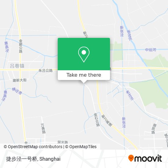 捷步泾一号桥 map