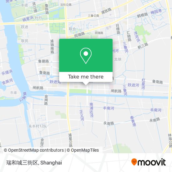 瑞和城三街区 map