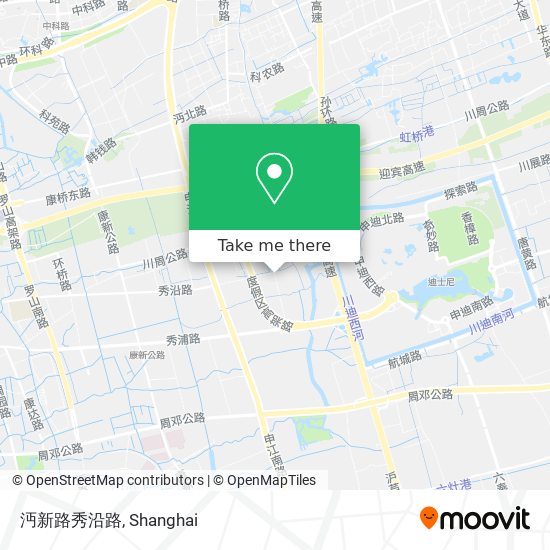 沔新路秀沿路 map