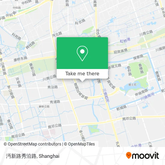 沔新路秀沿路 map