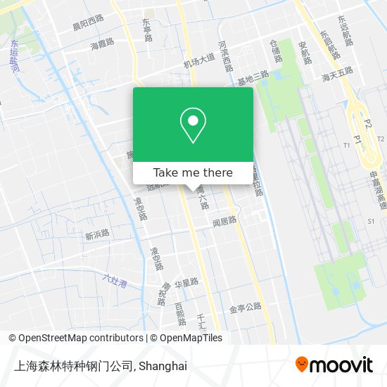 上海森林特种钢门公司 map