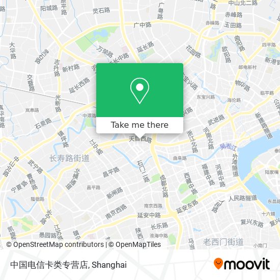 中国电信卡类专营店 map