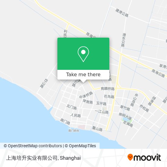 上海培升实业有限公司 map