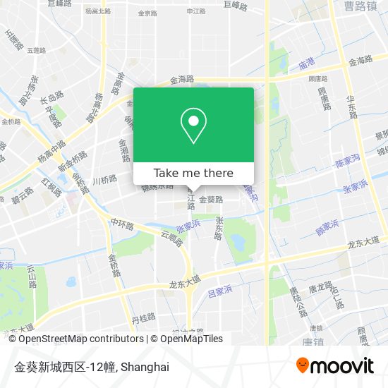 金葵新城西区-12幢 map