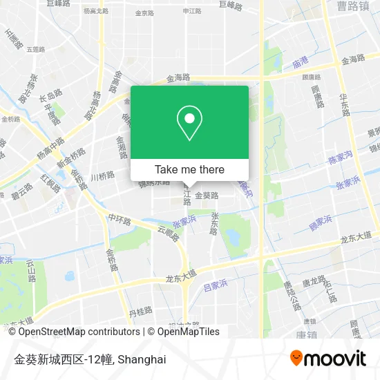 金葵新城西区-12幢 map
