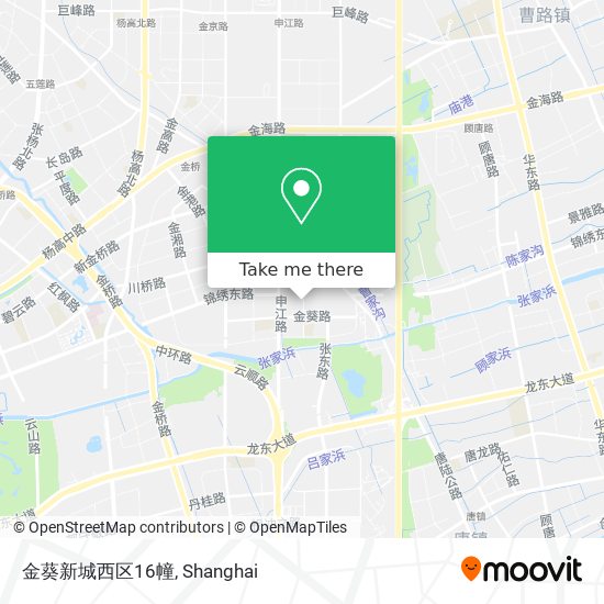 金葵新城西区16幢 map