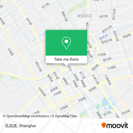 高昌路 map