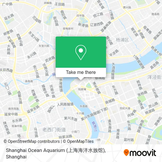 Shanghai Ocean Aquarium (上海海洋水族馆) map
