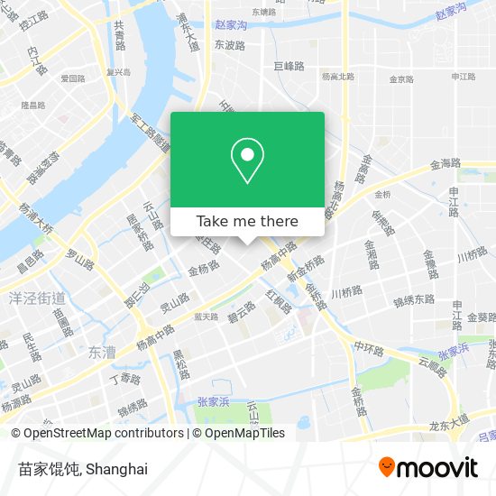 苗家馄饨 map