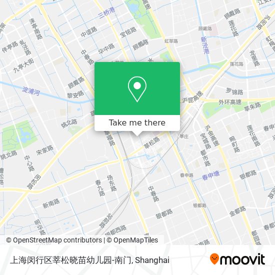 上海闵行区莘松晓苗幼儿园-南门 map