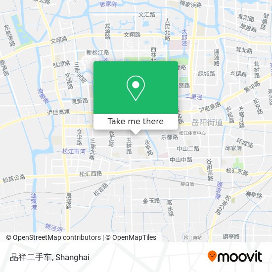 晶祥二手车 map