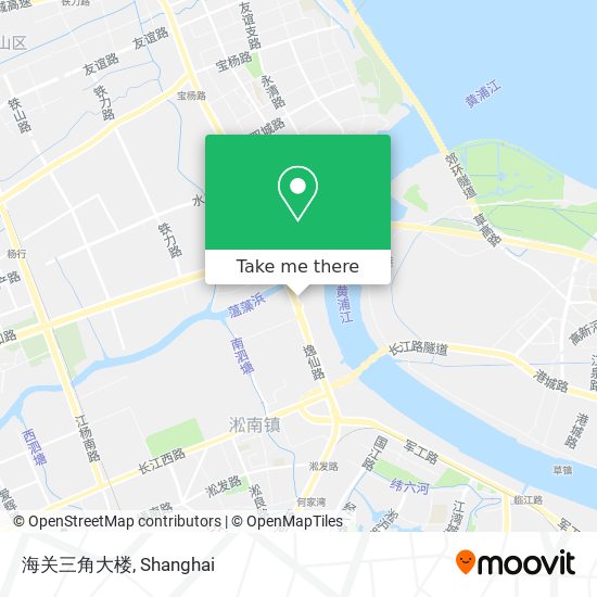 海关三角大楼 map