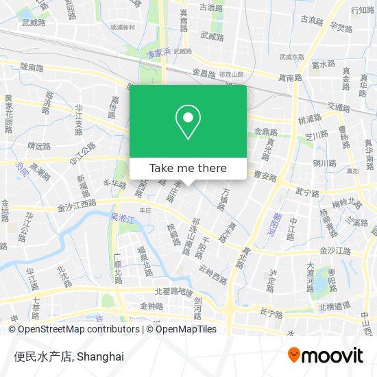 便民水产店 map
