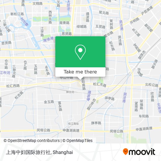 上海中妇国际旅行社 map