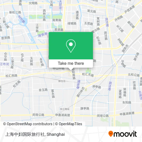 上海中妇国际旅行社 map