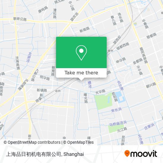 上海品日初机电有限公司 map