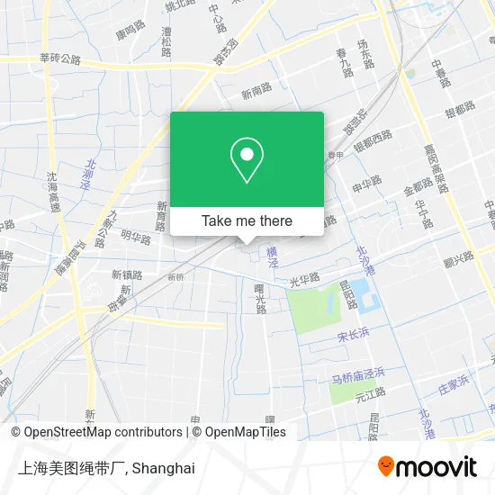 上海美图绳带厂 map