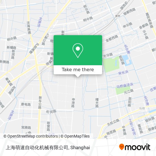 上海萌速自动化机械有限公司 map