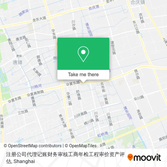 注册公司代理记账财务审核工商年检工程审价资产评估 map