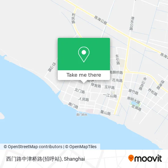 西门路中津桥路(招呼站) map