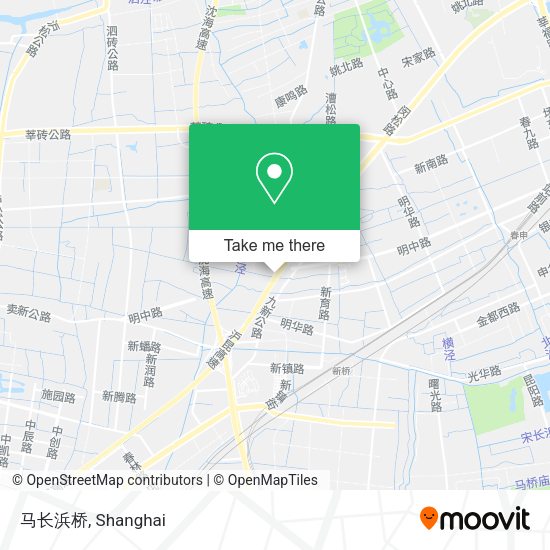 马长浜桥 map