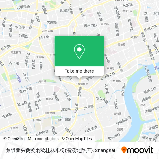 菜饭骨头煲黄焖鸡桂林米粉(漕溪北路店) map