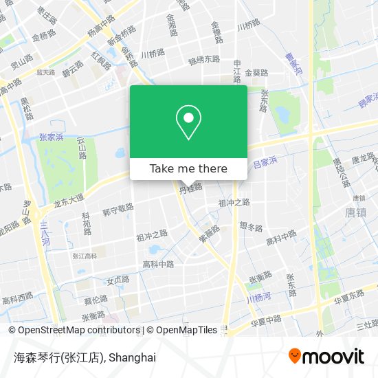 海森琴行(张江店) map