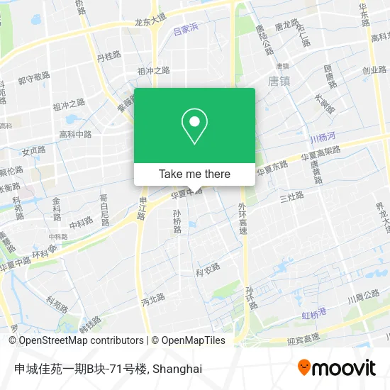 申城佳苑一期B块-71号楼 map