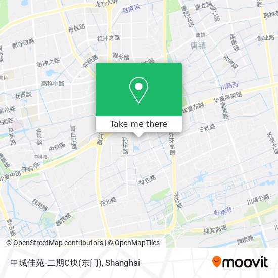 申城佳苑-二期C块(东门) map