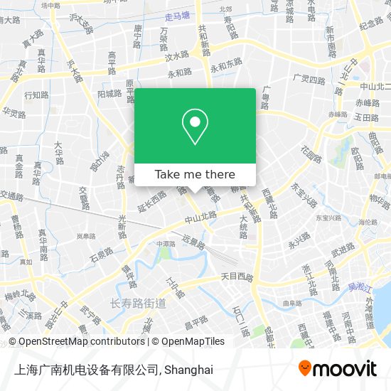 上海广南机电设备有限公司 map