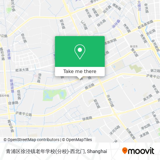 青浦区徐泾镇老年学校(分校)-西北门 map