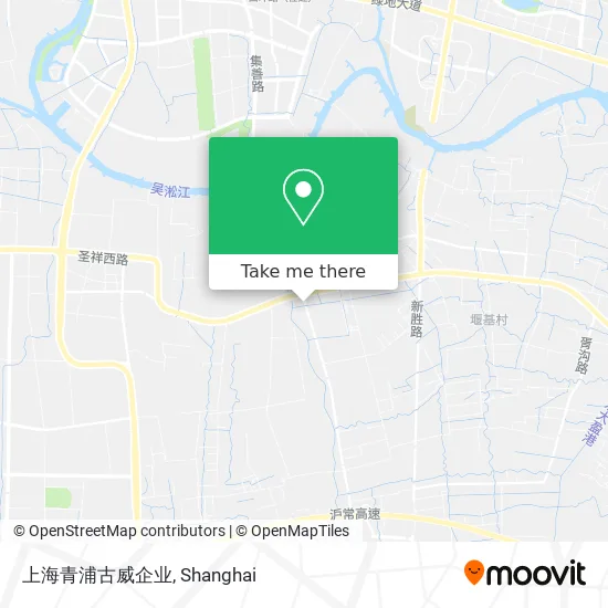 上海青浦古威企业 map