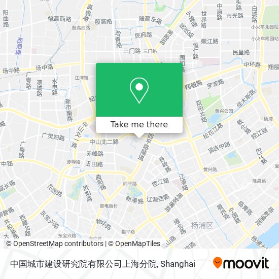 中国城市建设研究院有限公司上海分院 map