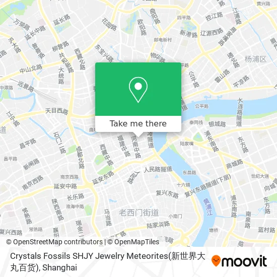 Crystals Fossils SHJY Jewelry Meteorites(新世界大丸百货) map