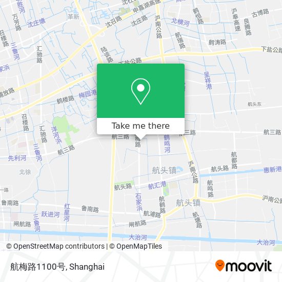 航梅路1100号 map