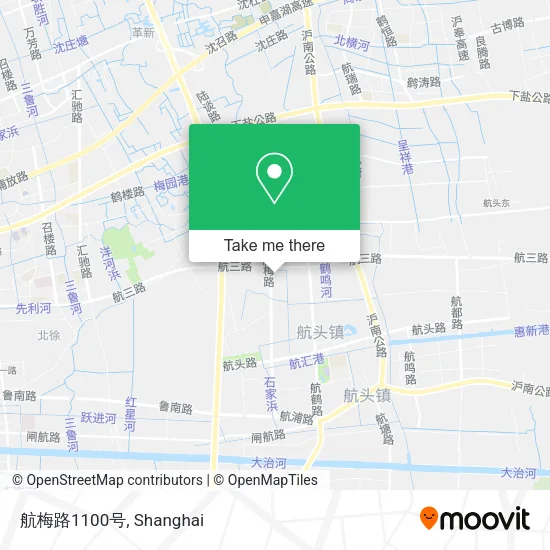 航梅路1100号 map