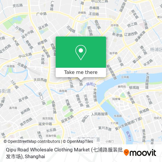 Qipu Road Wholesale Clothing Market (七浦路服装批发市场) map