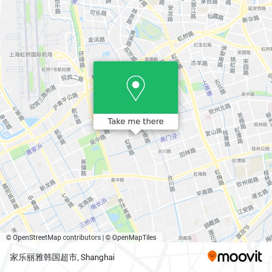 家乐丽雅韩国超市 map