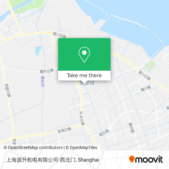 上海源升机电有限公司-西北门 map